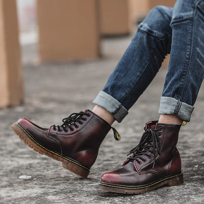 Botas de cuero auténtico Apollo