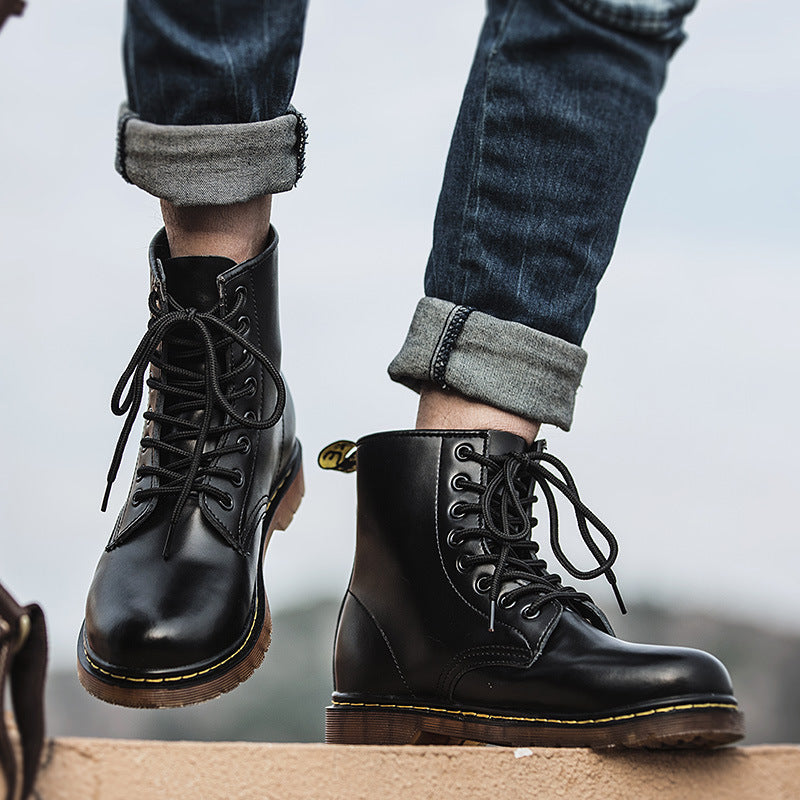 Botas de cuero auténtico Apollo