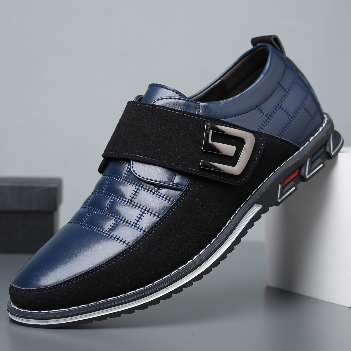 Zapatos Maverick sin Cordones de Cuero