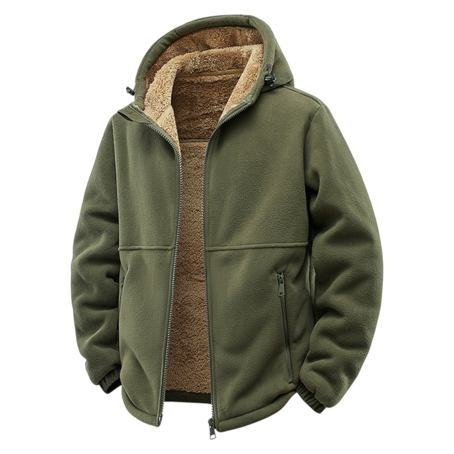 Chaqueta con Capucha de Forro Polar Timberline
