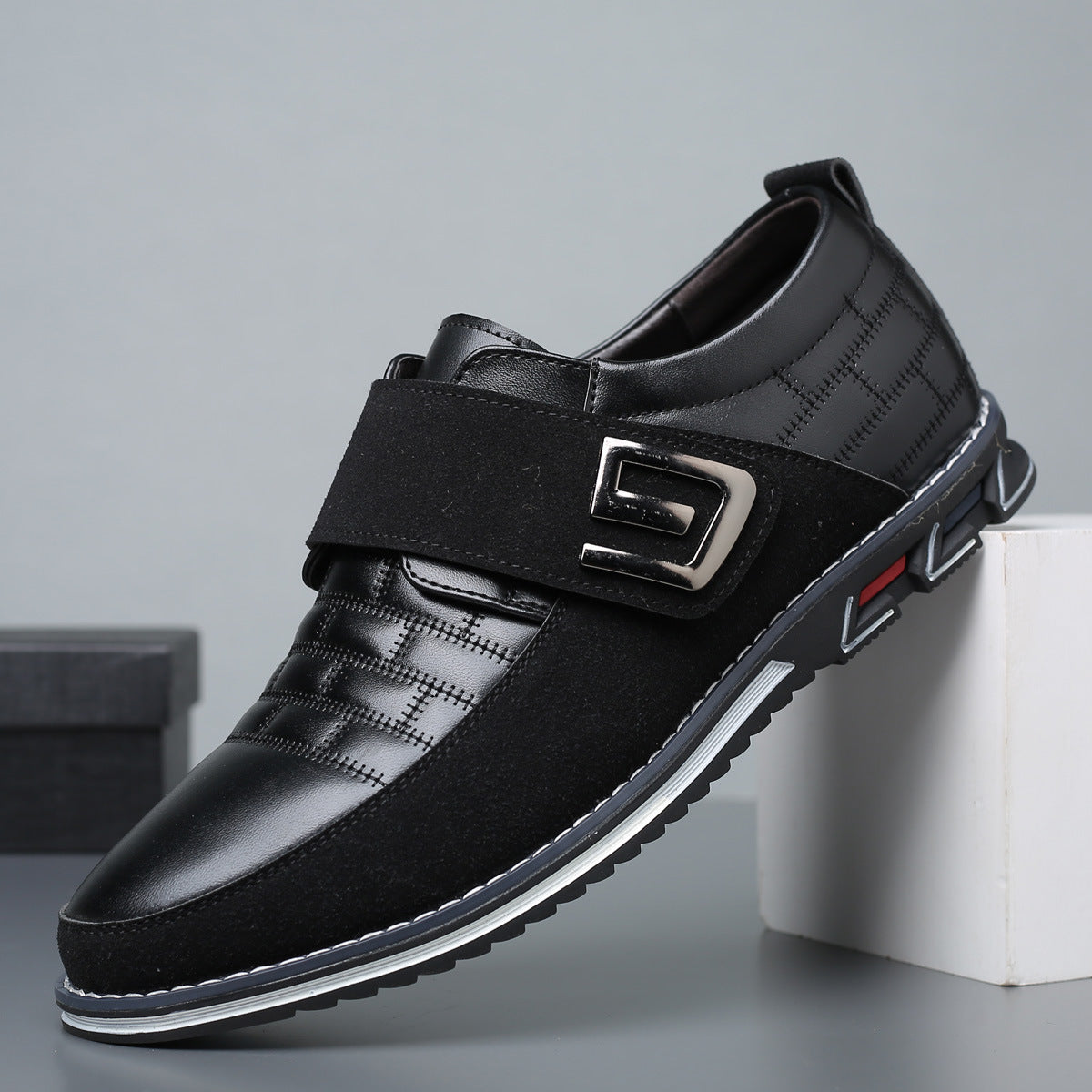 Zapatos Maverick sin Cordones de Cuero