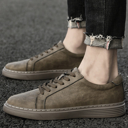 Zapatillas Lusso Italia de cuero auténtico
