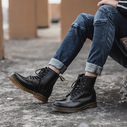 Botas de cuero auténtico Apollo