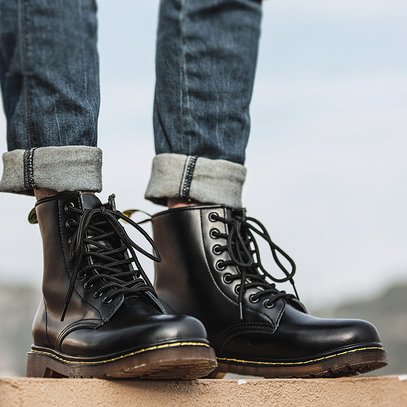 Botas de cuero auténtico Apollo
