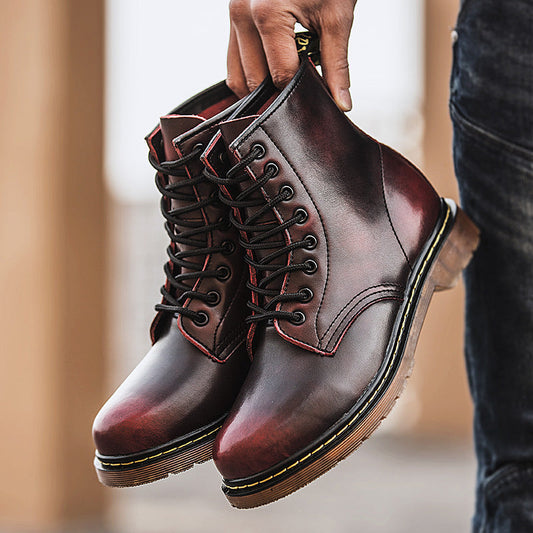 Botas de cuero auténtico Apollo