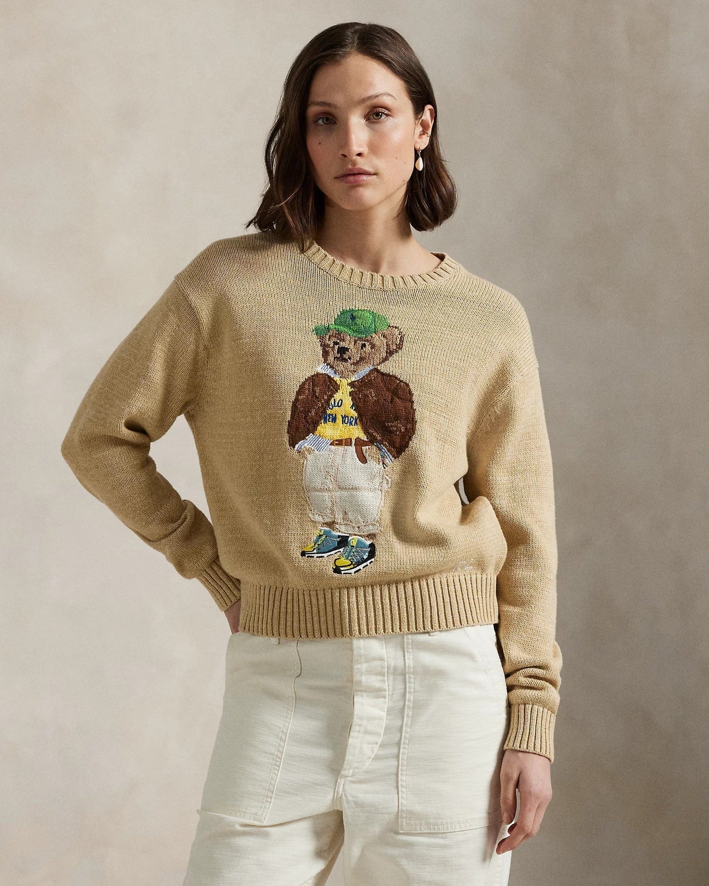 Sudadera L.R. | Polo Bear Beige