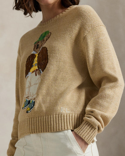 Sudadera L.R. | Polo Bear Beige