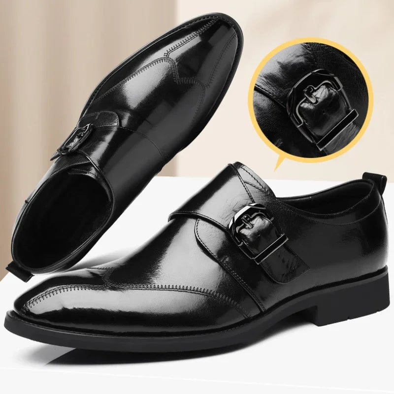 Mocasines Lusso Italiana de cuero genuino