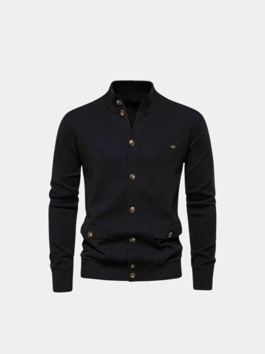 Cardigan aus Baumwollstrick von Cross & Crown