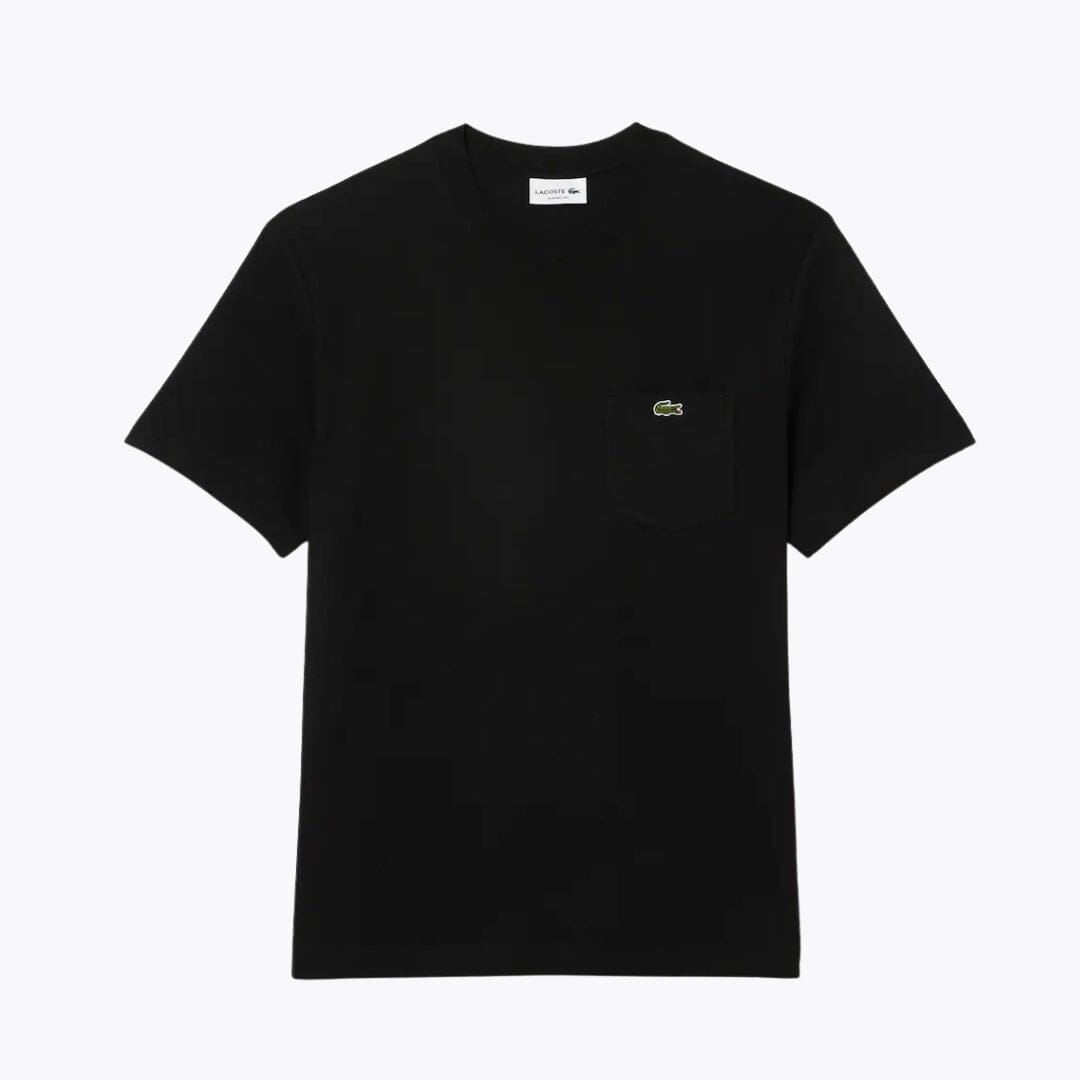 Camiseta de algodón L.C. con bolsillo en el pecho