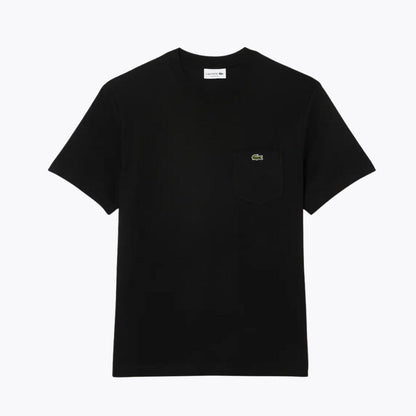 Camiseta de algodón L.C. con bolsillo en el pecho