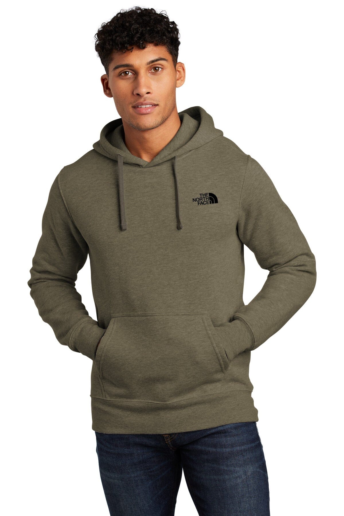 Sudadera con capucha y logo de TNF en el pecho