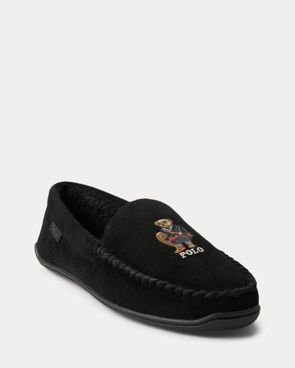 Mocasín de ante con oso polo L.R Brenan