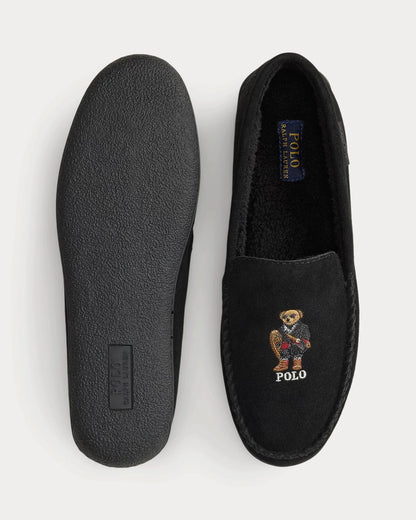 Mocasín de ante con oso polo L.R Brenan