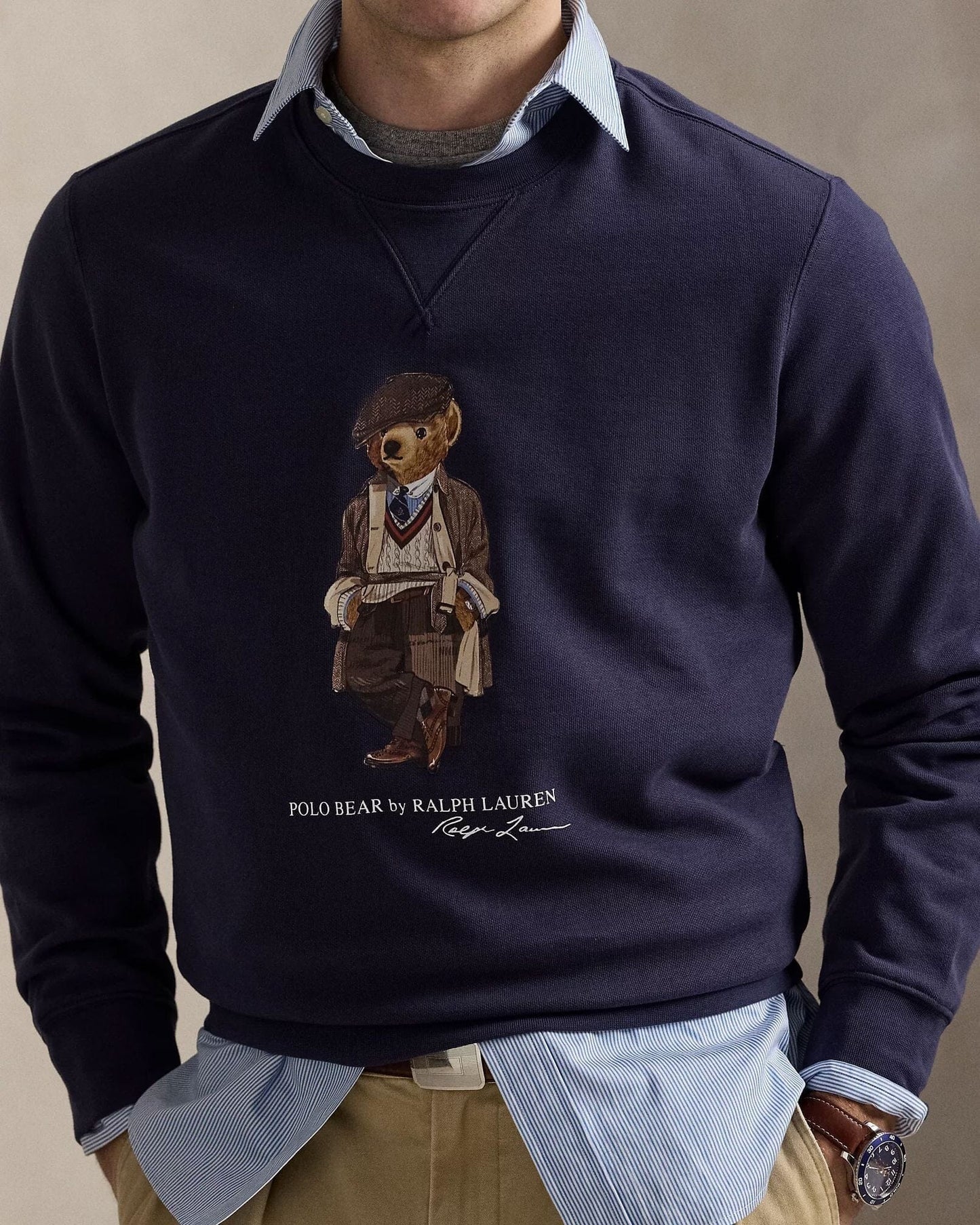 Sudadera de felpa L.R Polo Bear