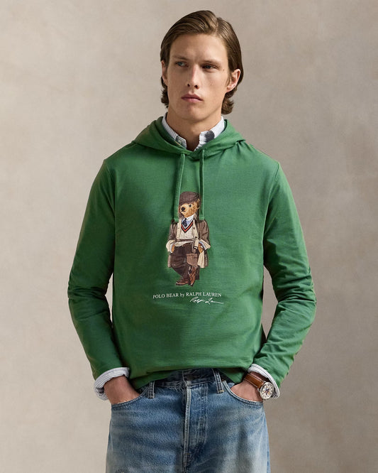 R.L Polo Bear Jersey Hoodie T-Shirt