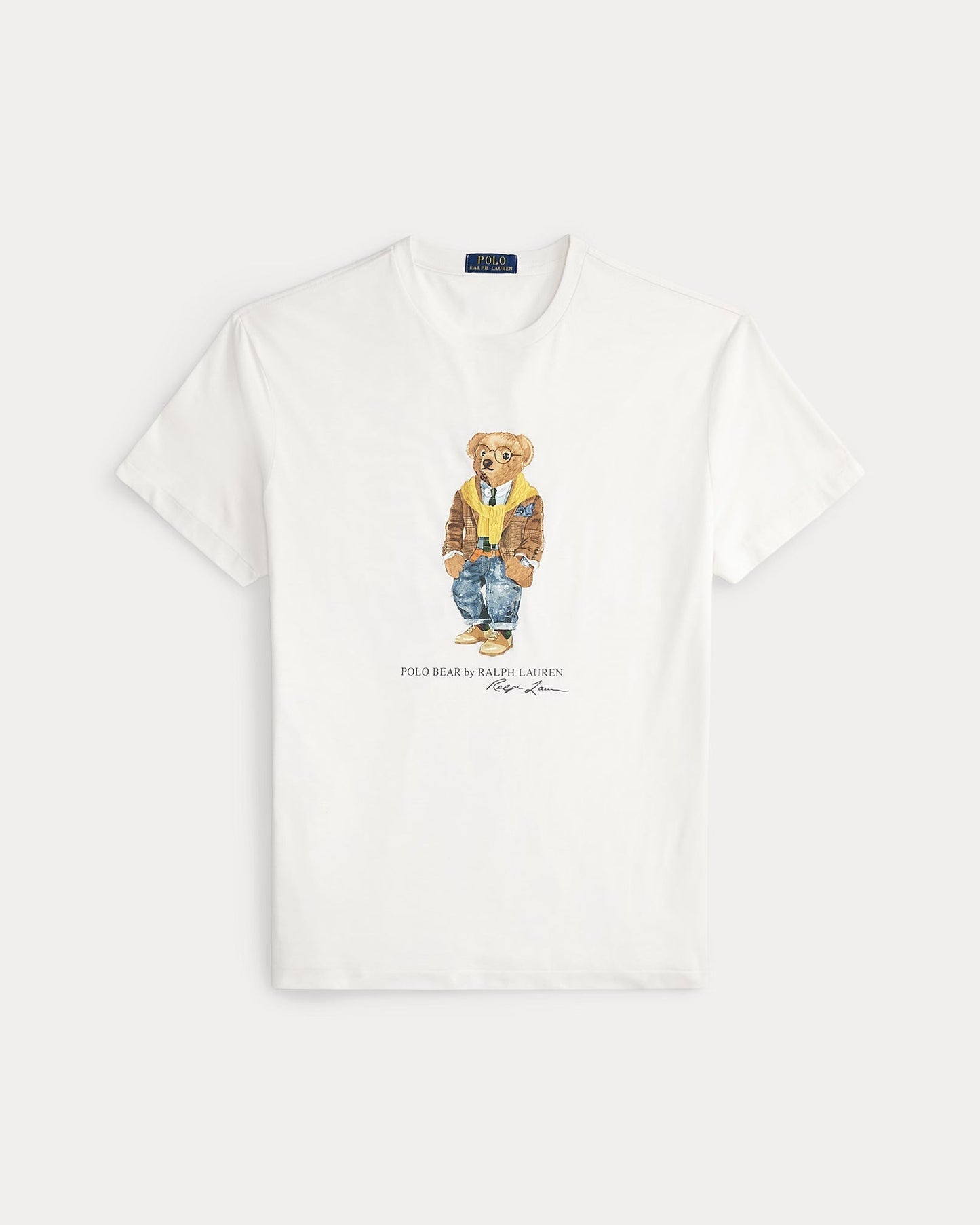 Camiseta L.R Polo Bear de punto clásico