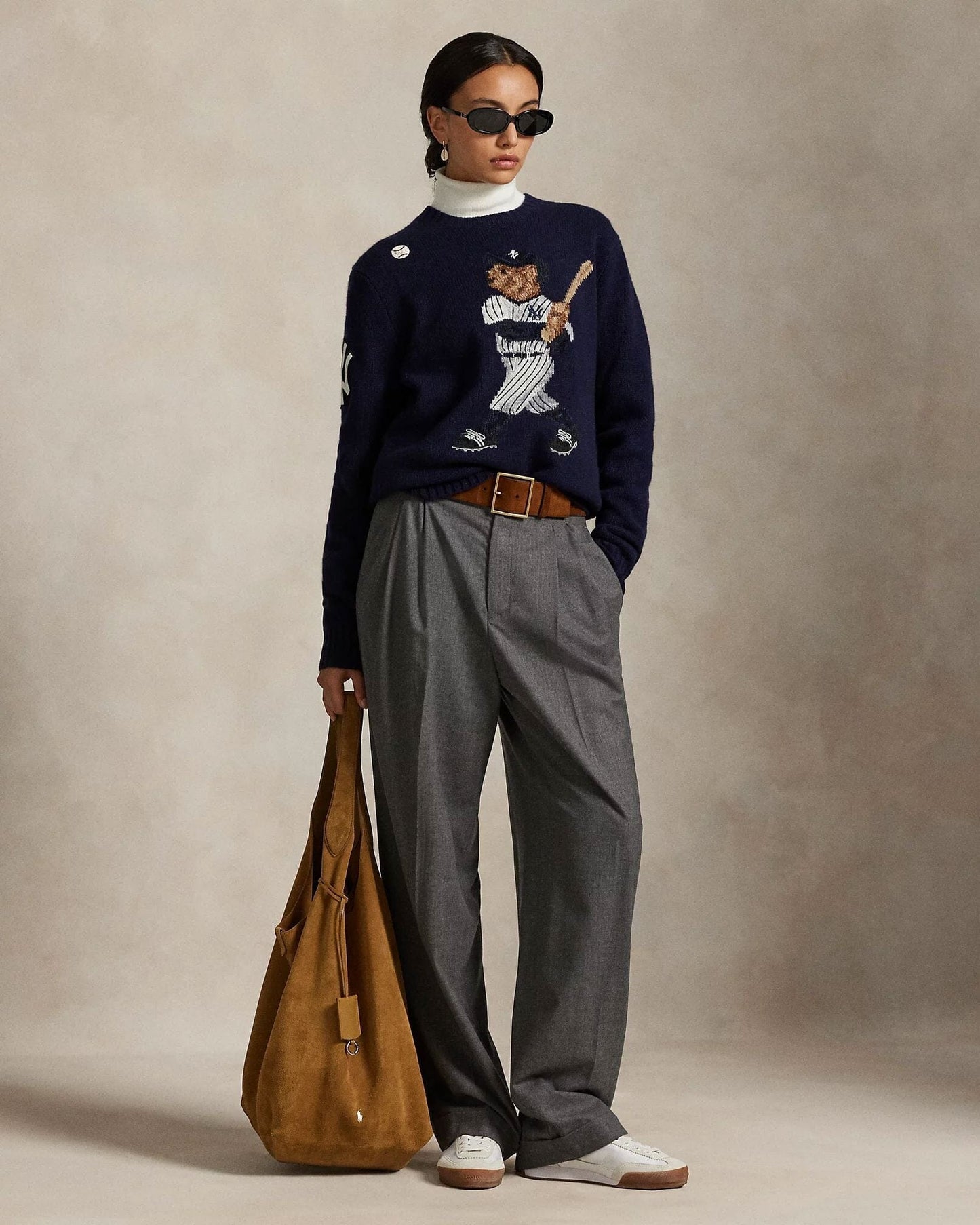 Suéter Polo Bear Yankees L.R.