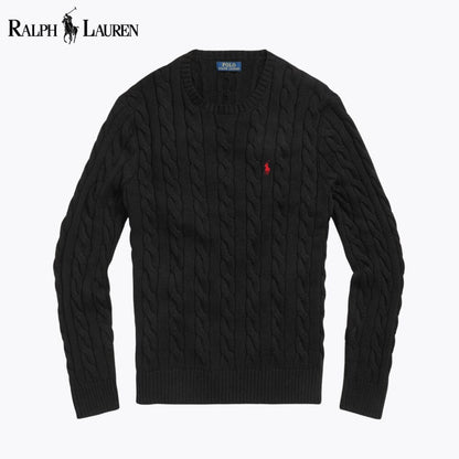 Jersey de algodón de punto trenzado L.R
