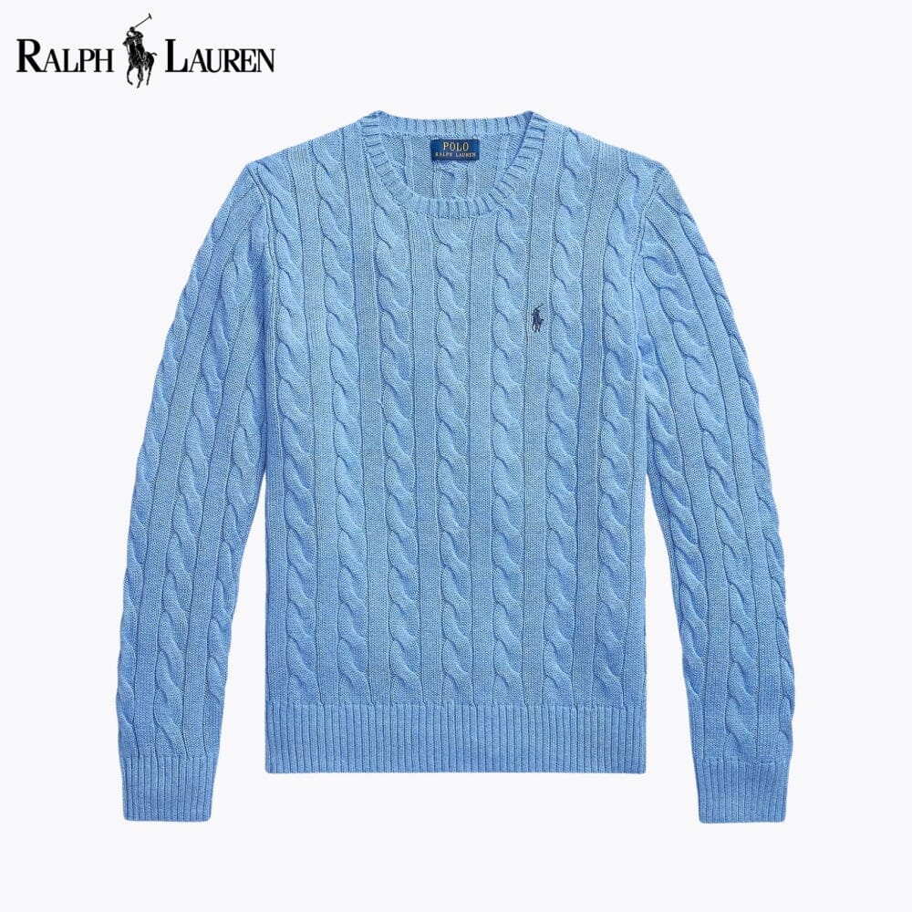 Jersey de algodón de punto trenzado L.R