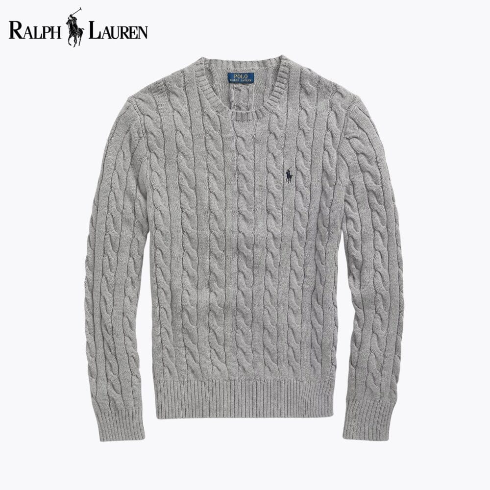 Jersey de algodón de punto trenzado L.R