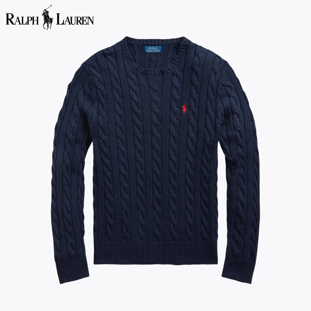 Jersey de algodón de punto trenzado L.R