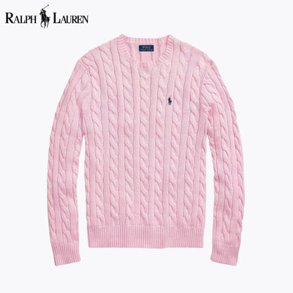 Jersey de algodón de punto trenzado L.R
