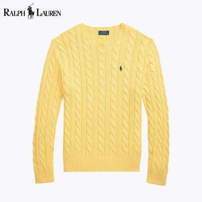Jersey de algodón de punto trenzado L.R