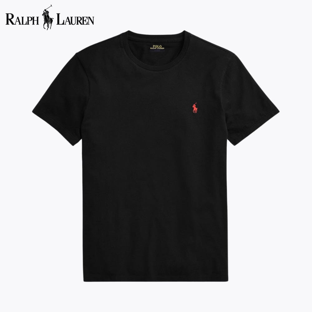 Camiseta de cuello redondo de punto L.R. Custom Slim Fit