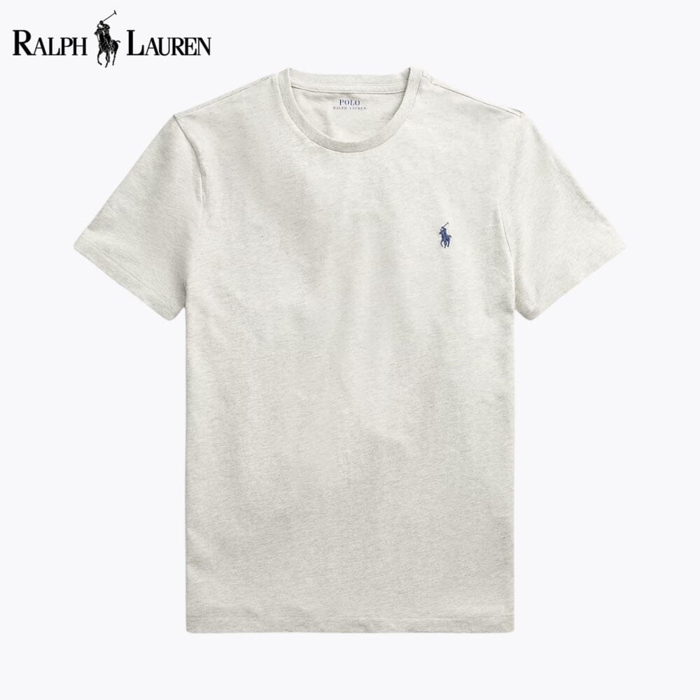 Camiseta de cuello redondo de punto L.R. Custom Slim Fit