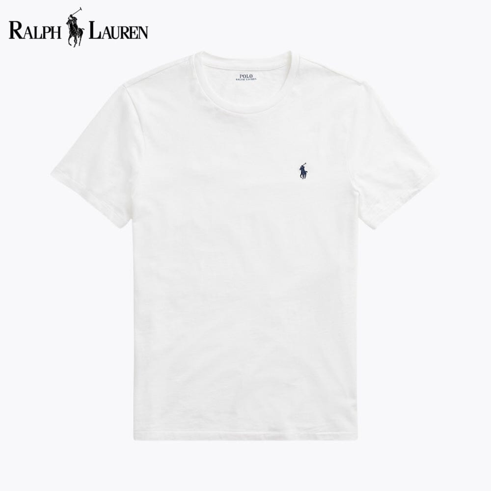 Camiseta de cuello redondo de punto L.R. Custom Slim Fit