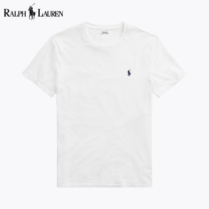 Camiseta de cuello redondo de punto L.R. Custom Slim Fit