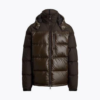 Chaqueta de plumas bicolor L.R Gorham