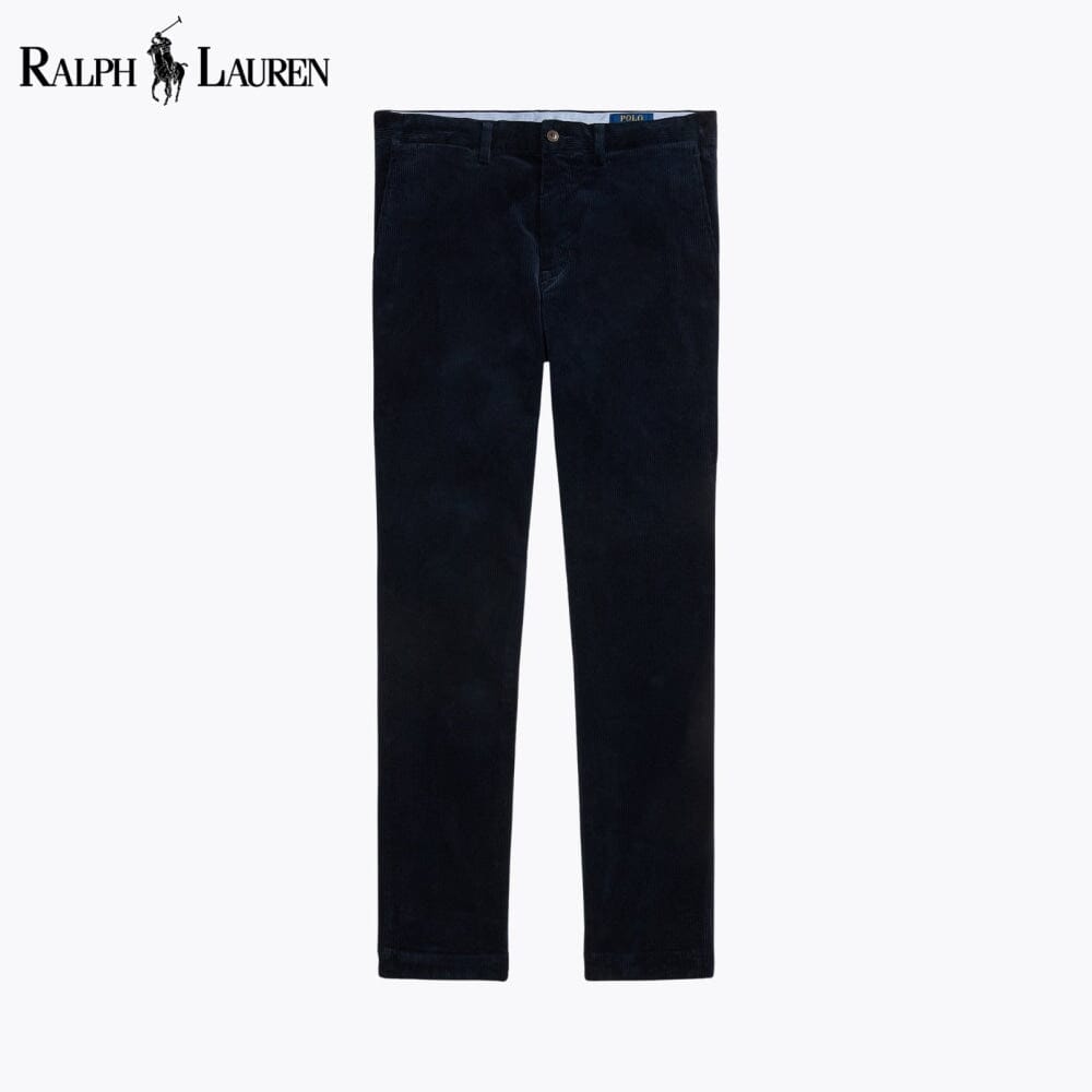 Pantalón de pana elástico de corte recto L.R.