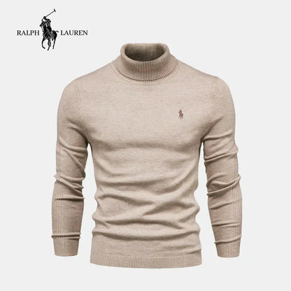 Suéter de cuello alto L.R para hombre (liquidación)