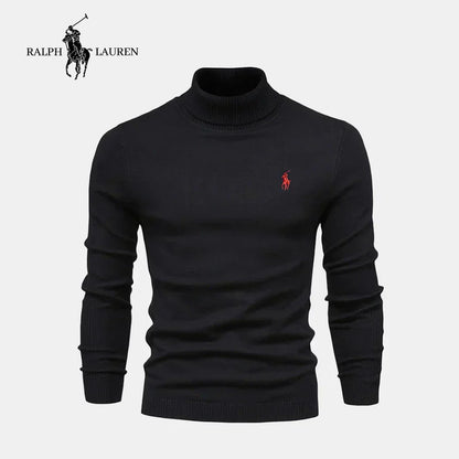 Suéter de cuello alto L.R para hombre (liquidación)