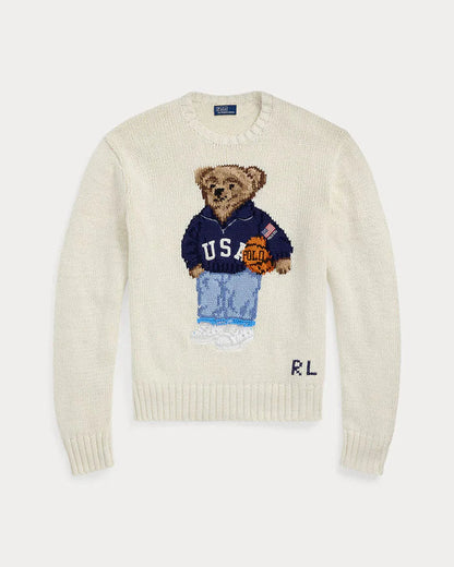 L.R. Conjunto de 3 estilos Polo Bear Sweater
