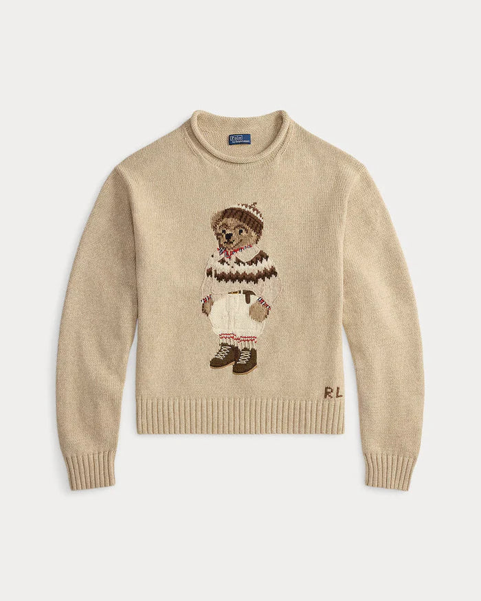 L.R. Conjunto de 3 estilos Polo Bear Sweater