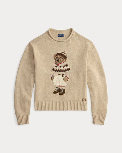 L.R. Conjunto de 3 estilos Polo Bear Sweater