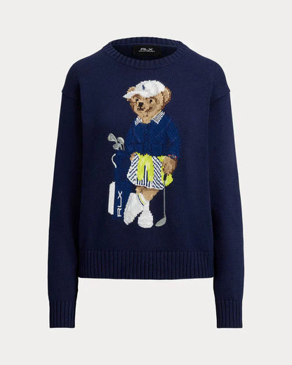 L.R. Conjunto de 3 estilos Polo Bear Sweater