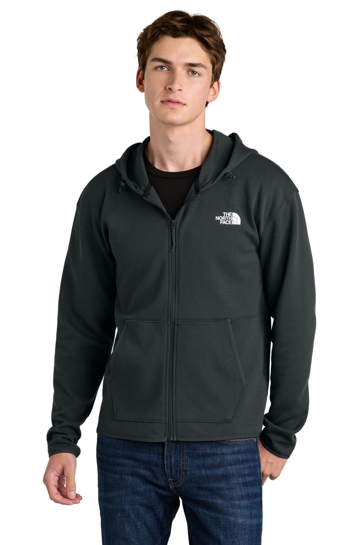 Sudadera con capucha de doble punto con cremallera completa TNF