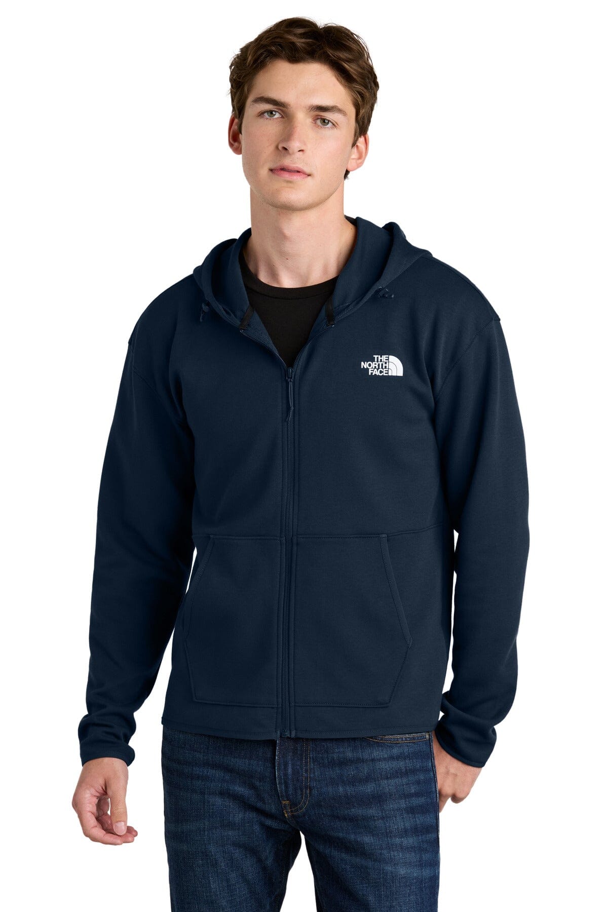 Sudadera con capucha de doble punto con cremallera completa TNF