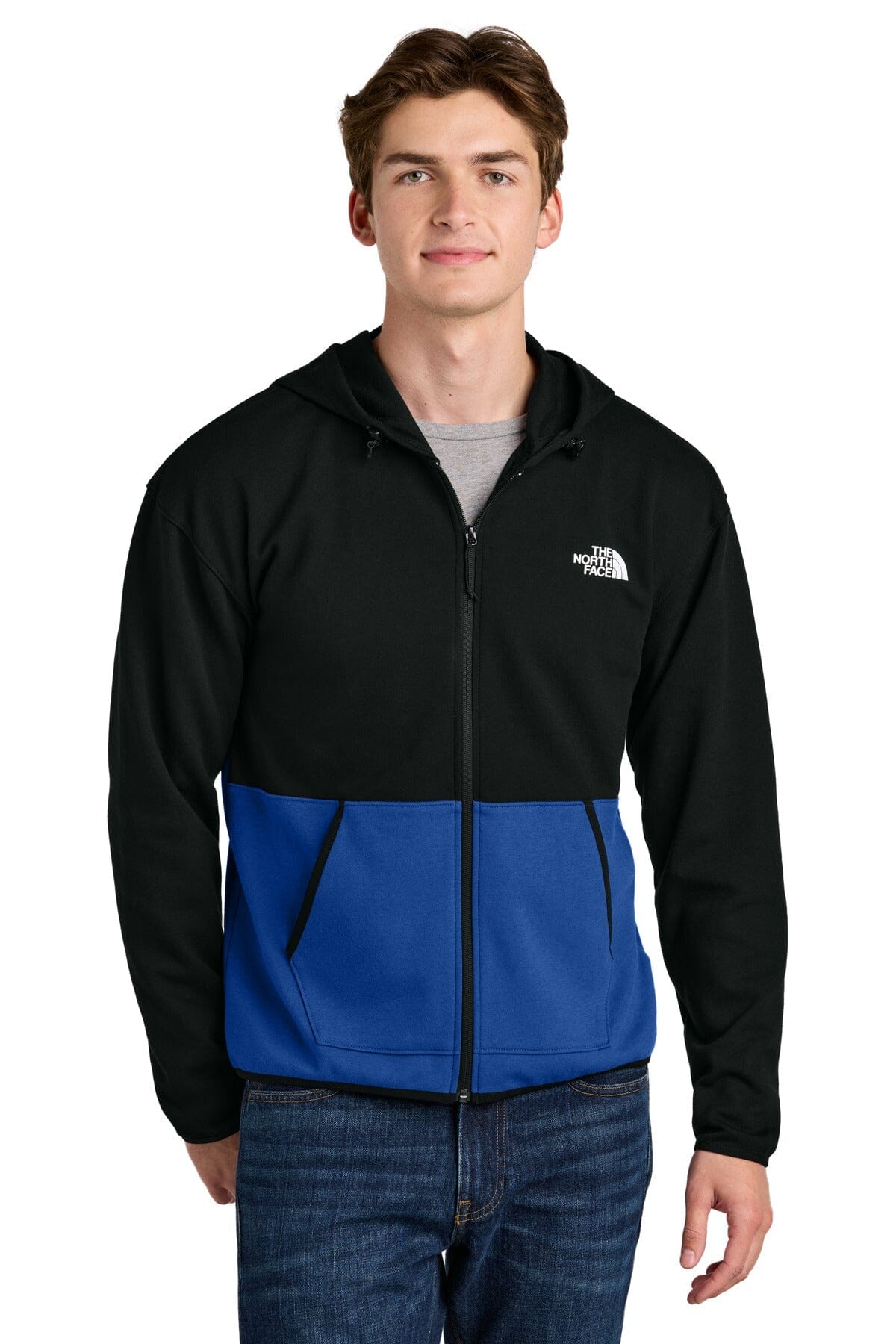 Sudadera con capucha de doble punto con cremallera completa TNF