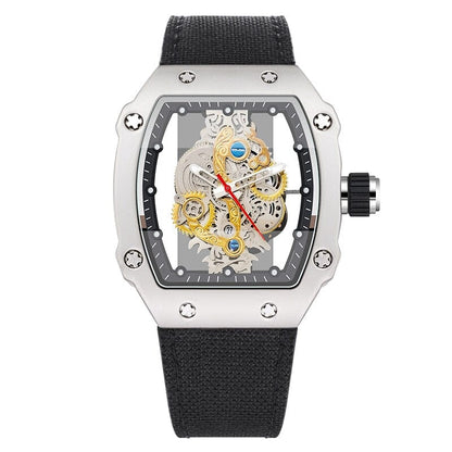 POEDAGAR Watch Skeleton Mech